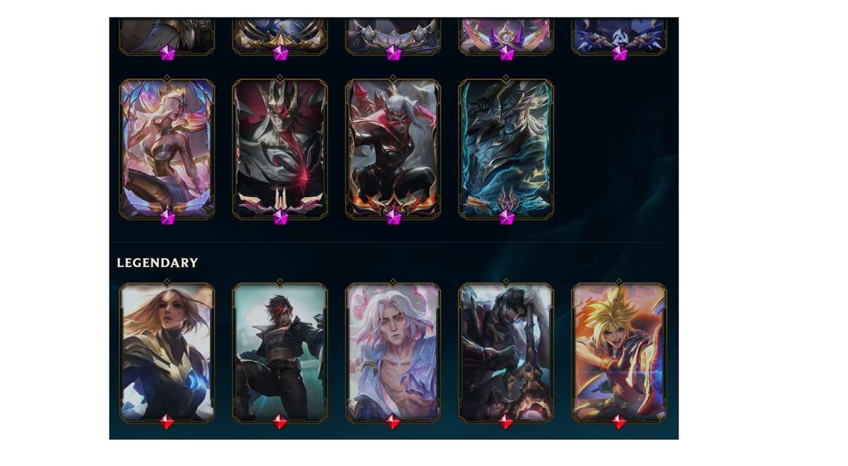 продажа аккаунта к игре League of Legends